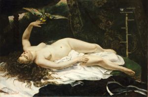 Gustave Courbet - Woman with a Parrot 1866.JPG